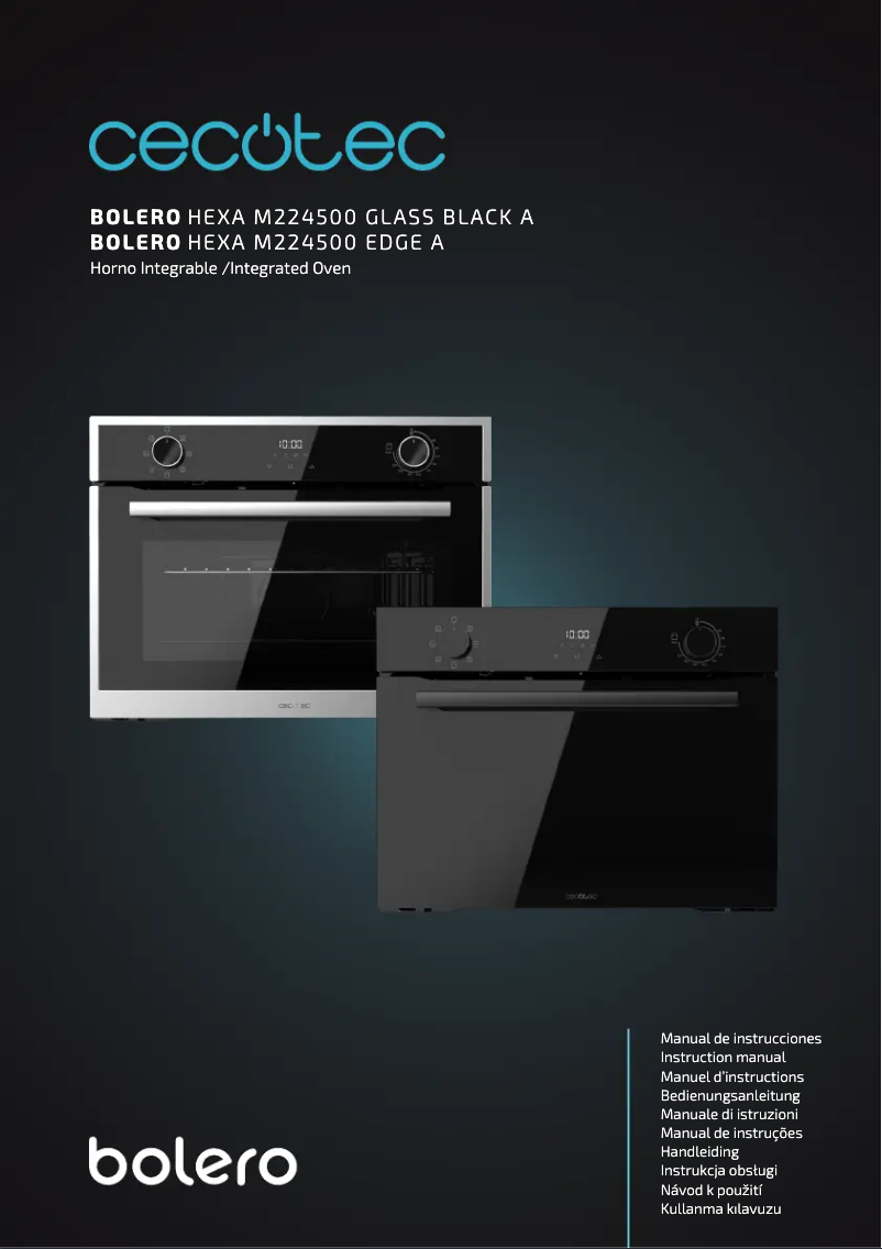 Page n°1 - Manuel utilisateur Cecotec Bolero Hexa M224500