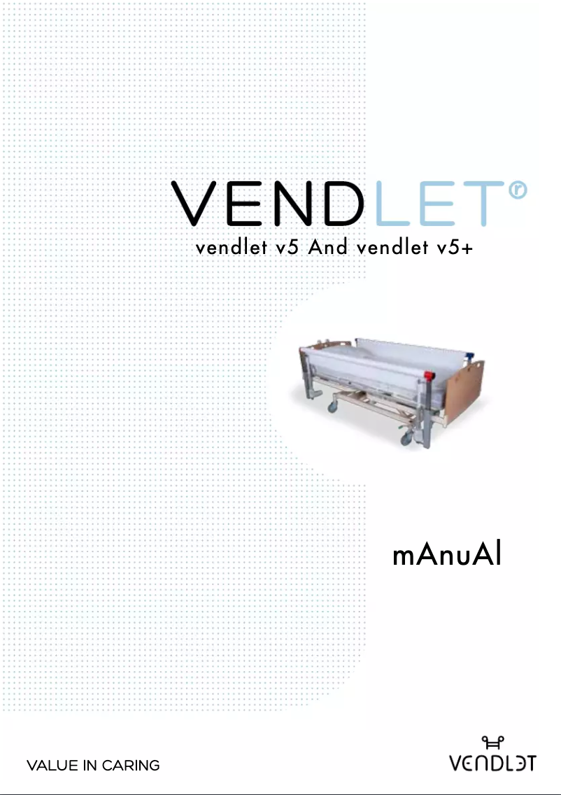 Page n°1 - Manuel utilisateur Vendlet V5+