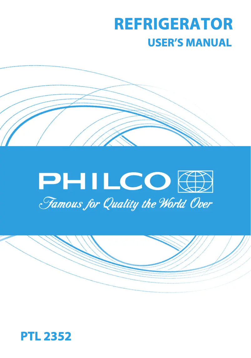 Image de la première page du manuel de l'appareil PTL 2352