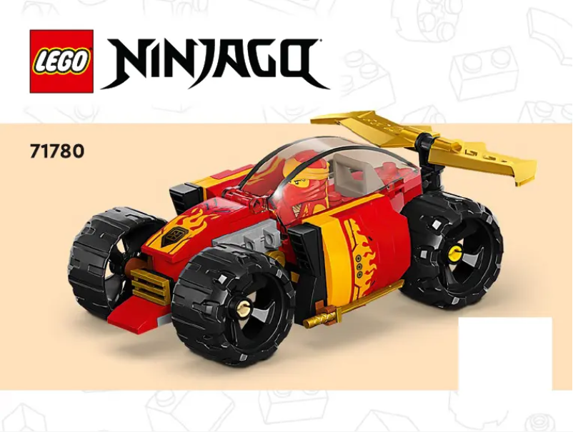 Page n°1 - Consignes visuelles Lego Ninjago 71780