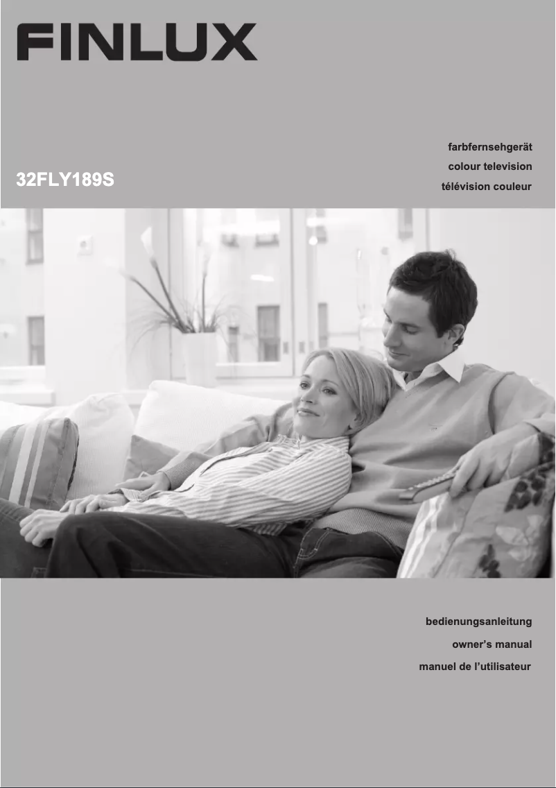 Page n°1 - Manuel utilisateur Finlux 32FLY189S
