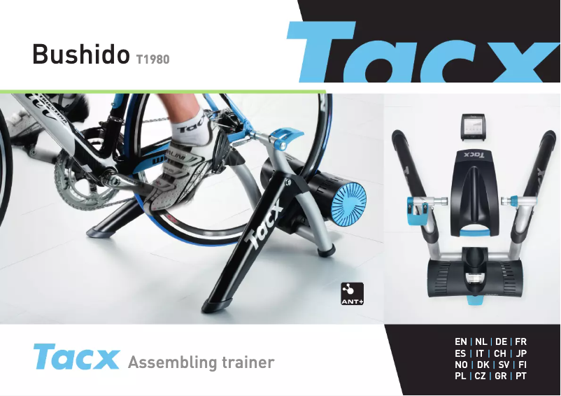 Page n°1 - Manuel utilisateur Tacx Bushido T1980