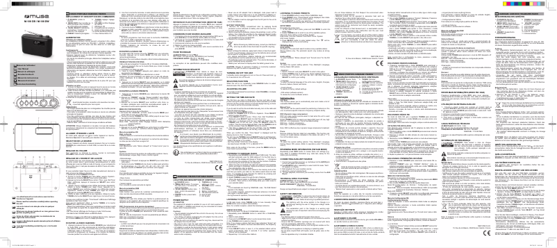 Image de la première page du manuel de l'appareil M-108 DW