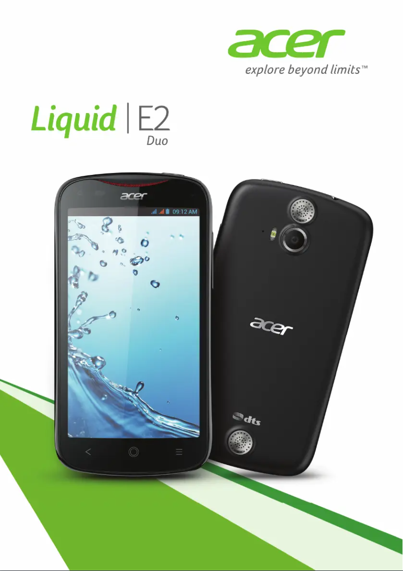Página 1 del manual Manual de usuario Acer Liquid E2 Duo