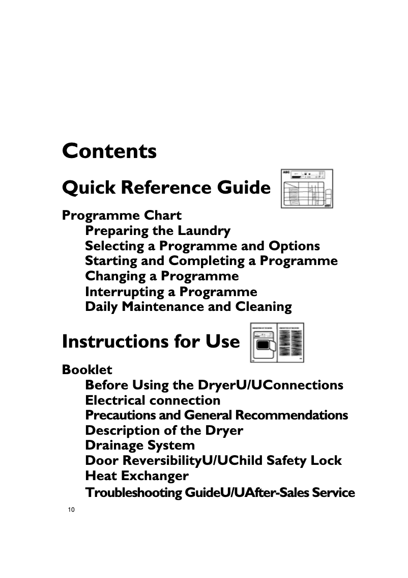 Page 1 de la notice Manuel utilisateur Bauknecht TRK Excellence 7