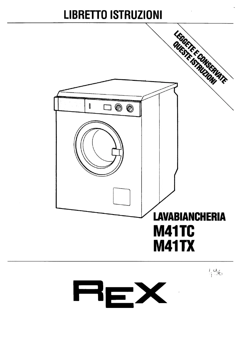 Page 1 of the manual User Manual Rex M41T