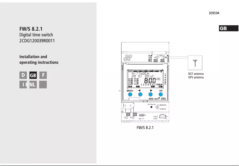 Page n°1 - Manuel utilisateur ABB FW/S 8.2.1