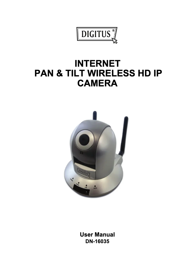 Image de la première page du manuel de l'appareil DN-16035