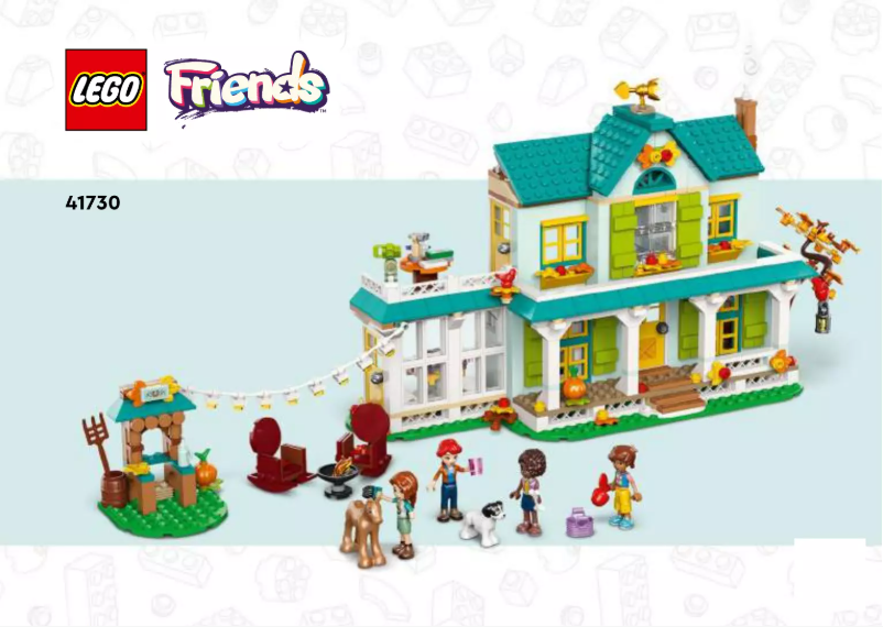 Page n°1 - Manuel utilisateur Lego Friends 41730