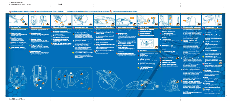Image de la première page du manuel de l'appareil R.A.T 9