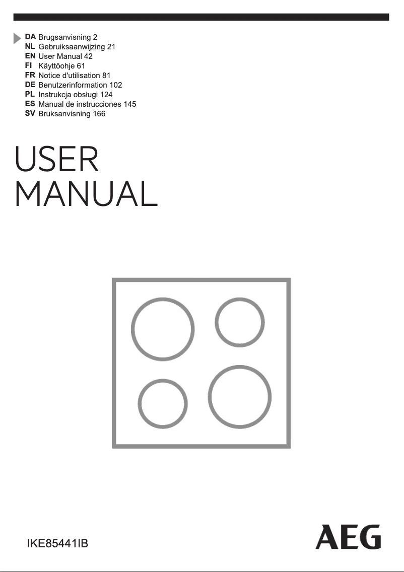 Image de la première page du manuel de l'appareil IKE85441IB