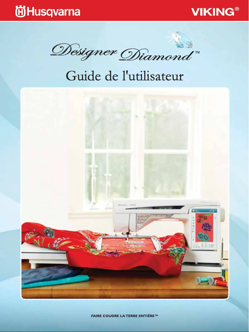 Page n°1 - Manuel utilisateur Husqvarna-Viking Designer Diamond