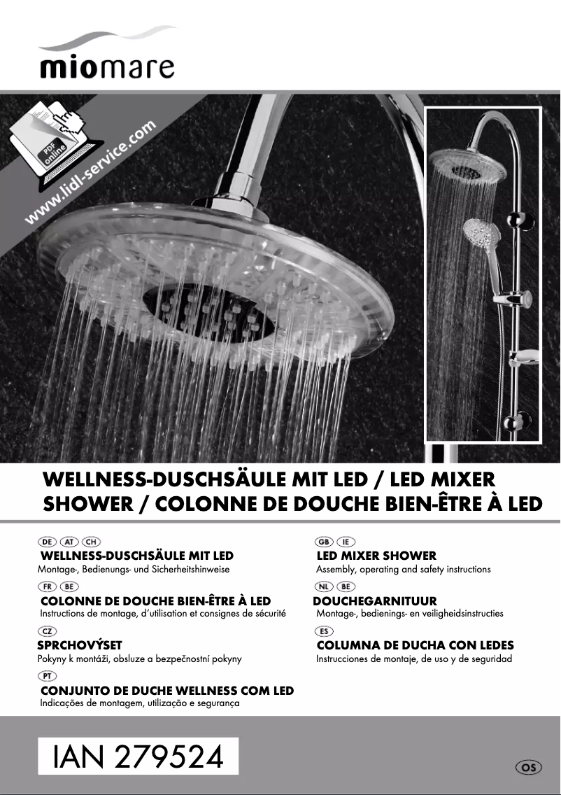 Page n°1 - Manuel utilisateur Miomare IAN 279524