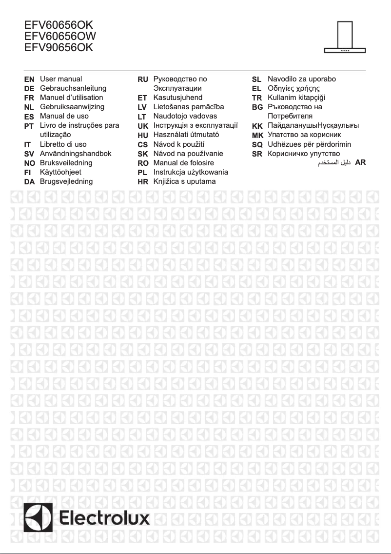 Page n°1 - Manuel utilisateur Electrolux EFV60656OW