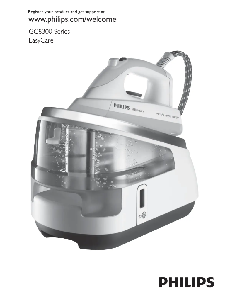 Page 1 de la notice Manuel utilisateur Philips EasyCare GC8325