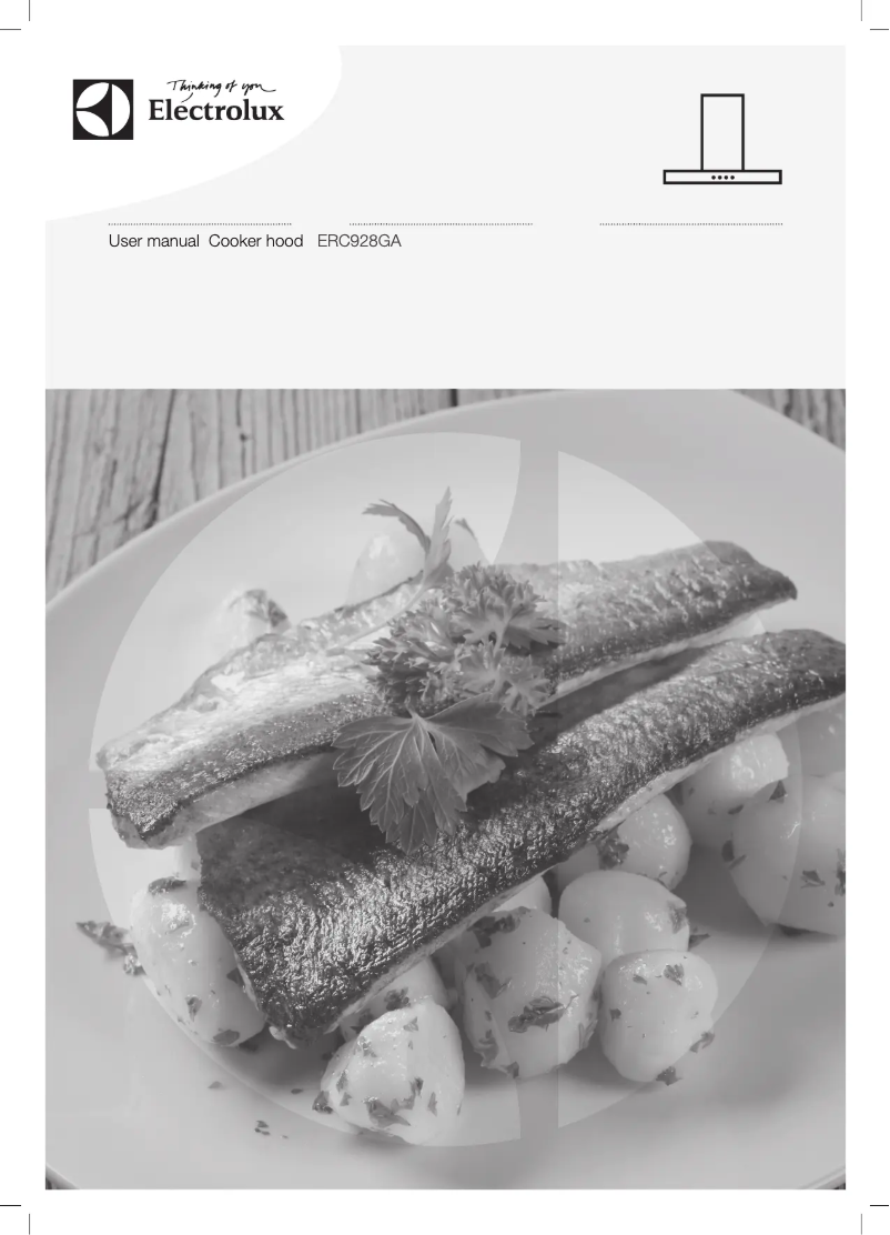 Page 1 de la notice Manuel utilisateur Electrolux ERC928GA