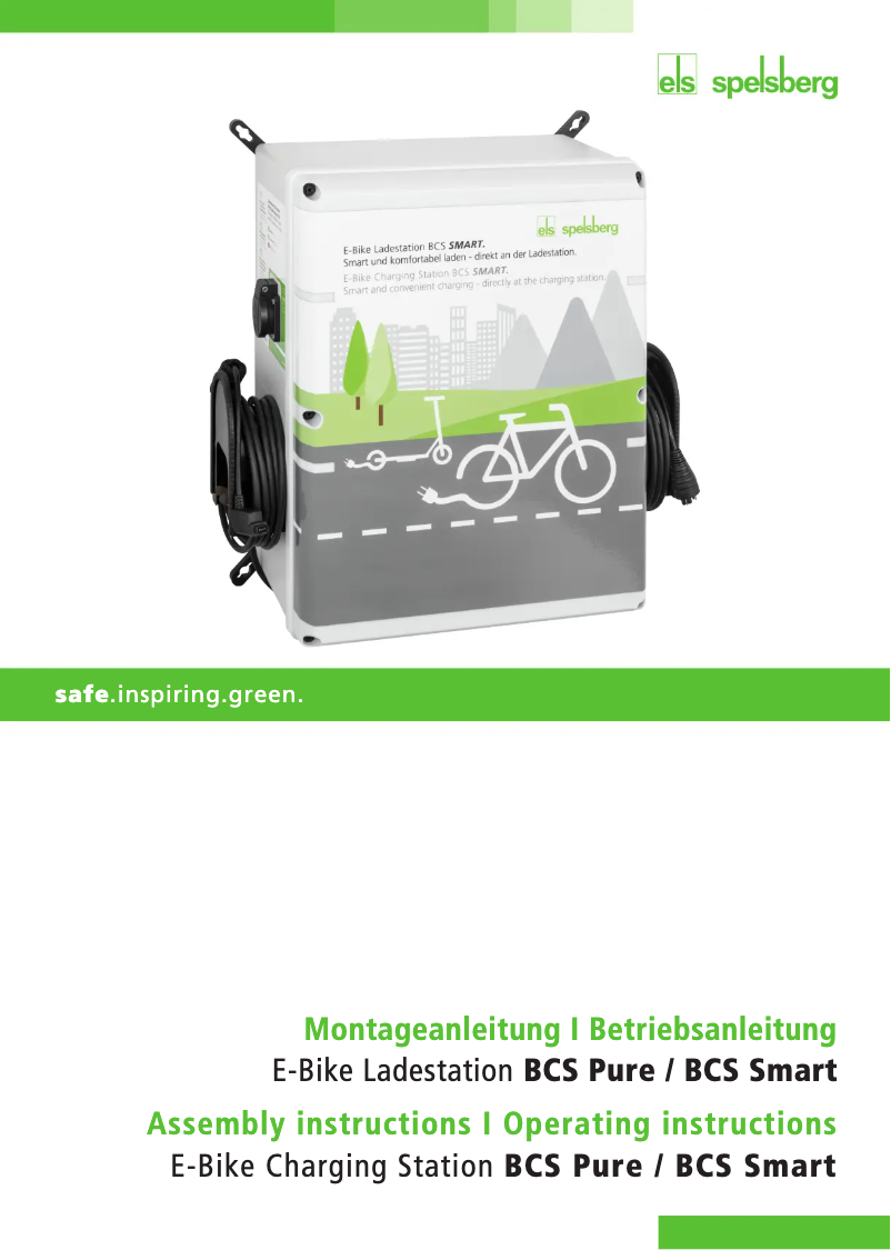 Page 1 de la notice Manuel utilisateur Spelsberg BCS Pure