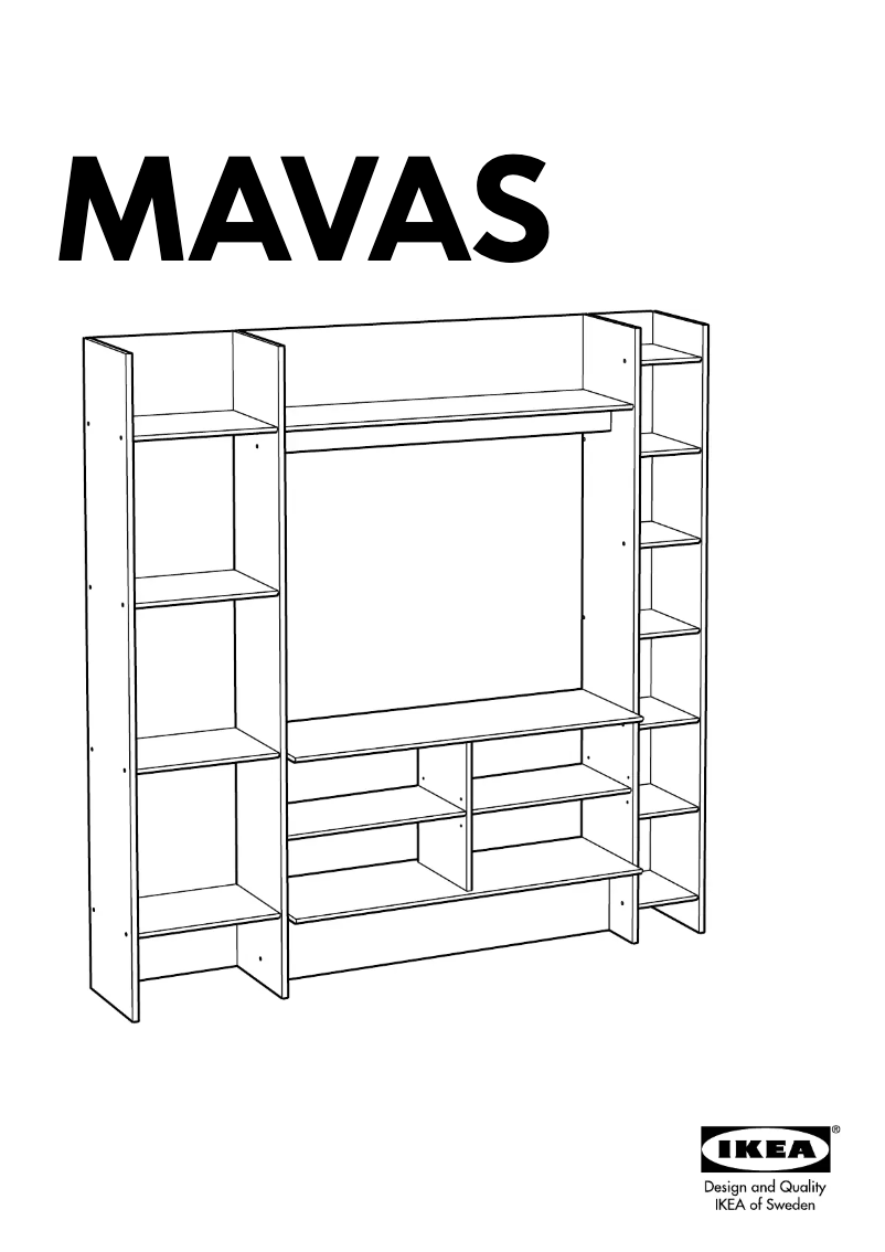 Image de la première page du manuel de l'appareil MAVAS