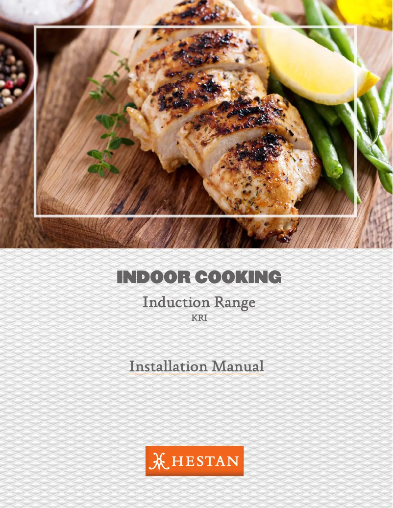 Page 1 de la notice Guide d'installation Hestan KRI36-BK