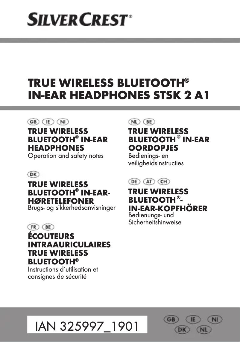 Page 1 de la notice Manuel utilisateur SilverCrest STSK 2 A1
