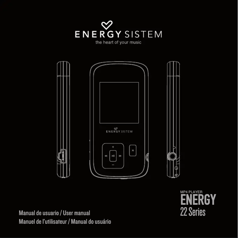 Image de la première page du manuel de l'appareil Energy 2208