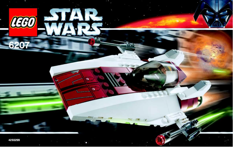 Image de la première page du manuel de l'appareil Star Wars 6207