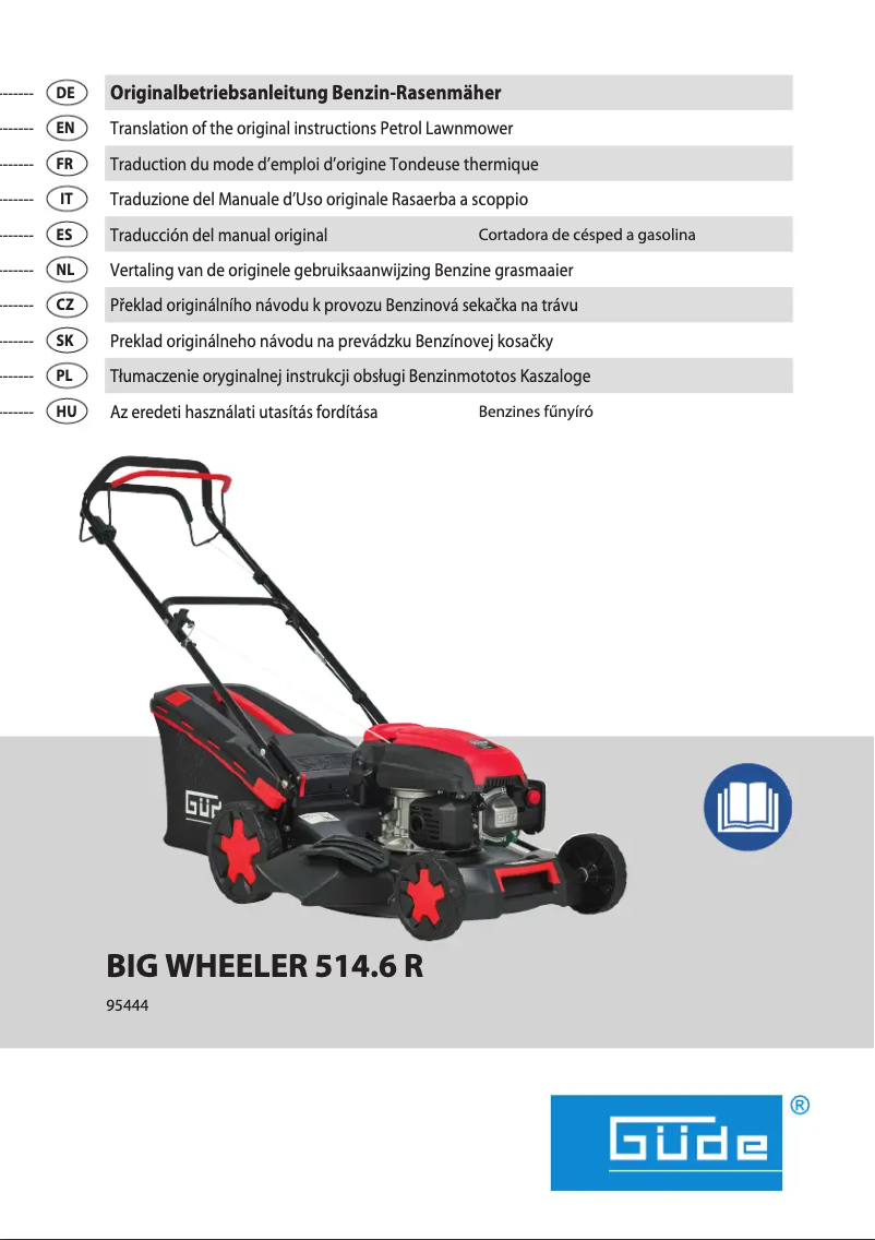 Image de la première page du manuel de l'appareil Eco Wheeler 514.6 R