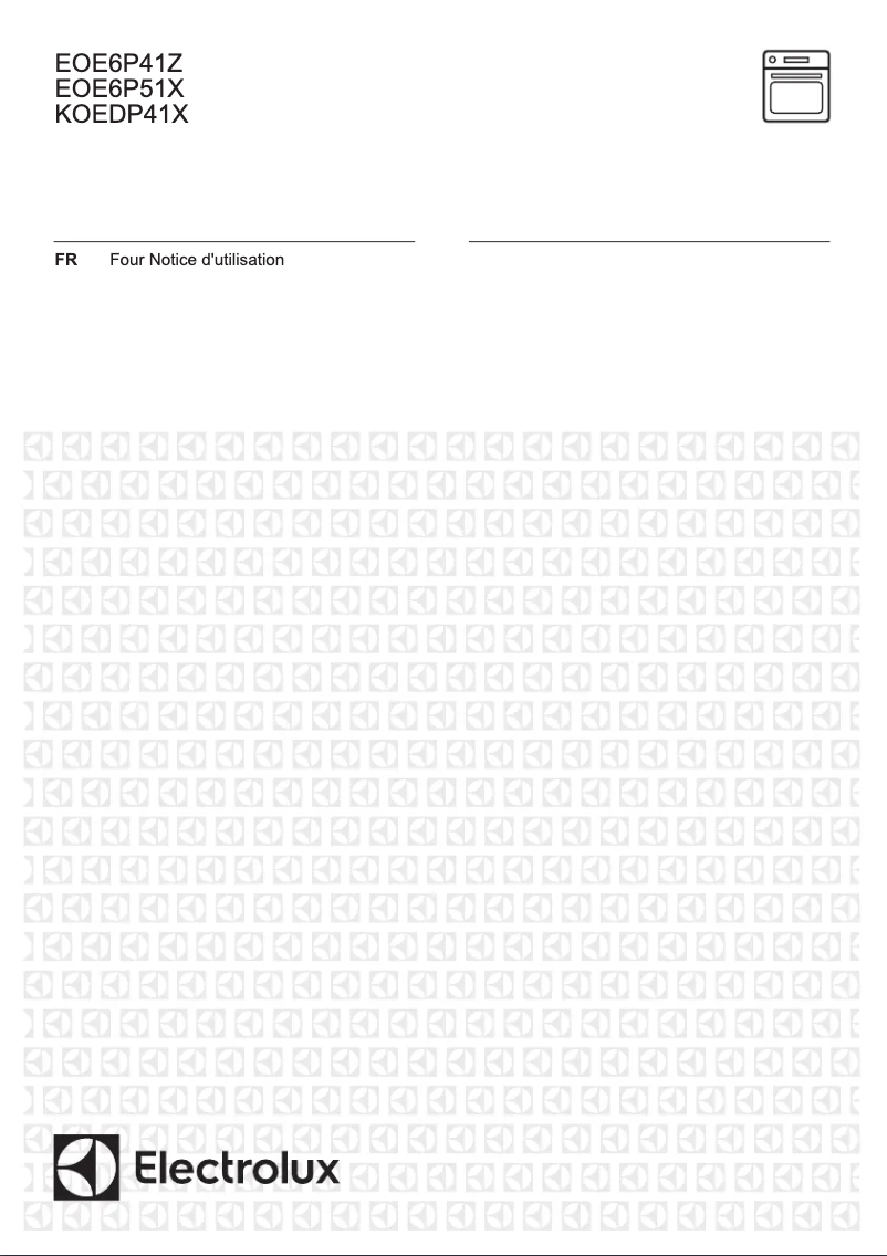 Image de la première page du manuel de l'appareil EOE6P51X