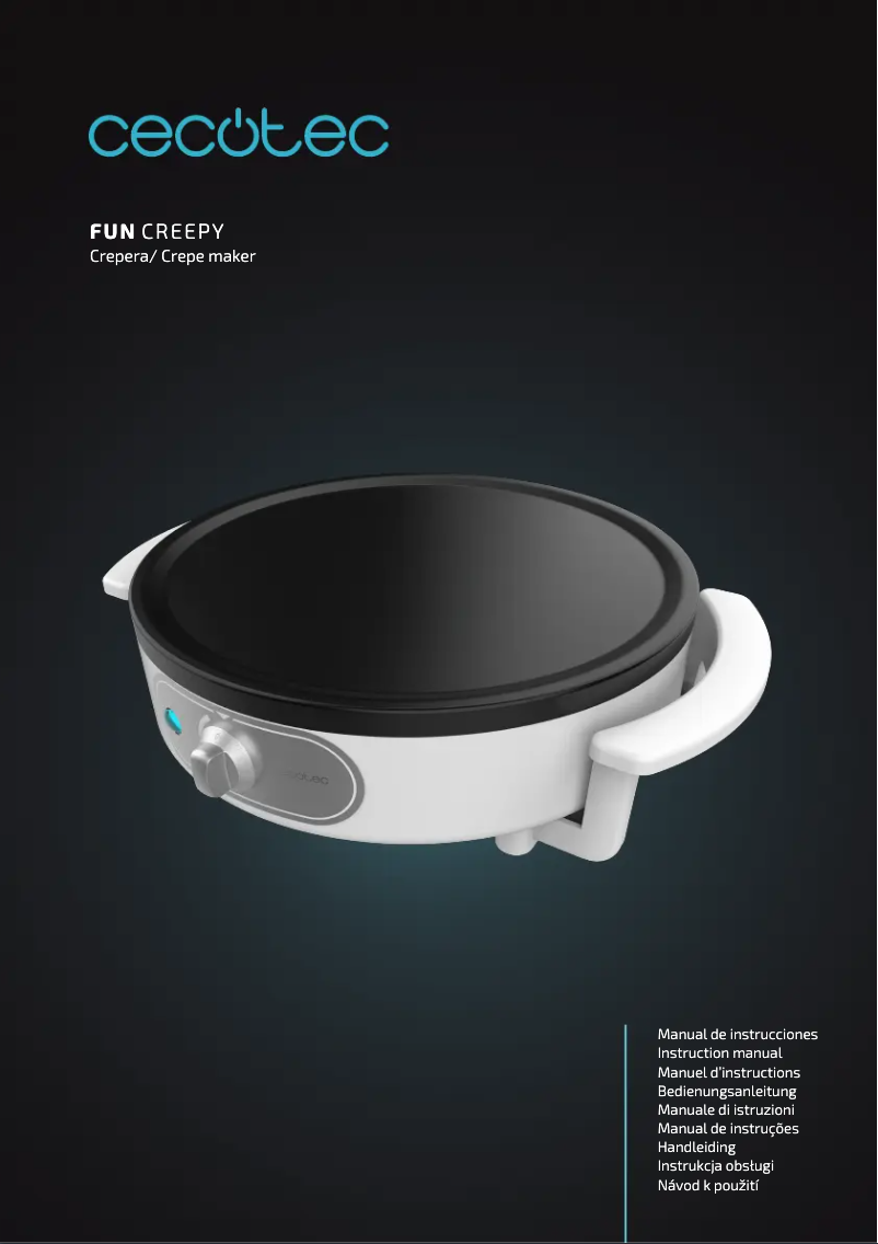 Page 1 de la notice Manuel utilisateur Cecotec Fun Creepy