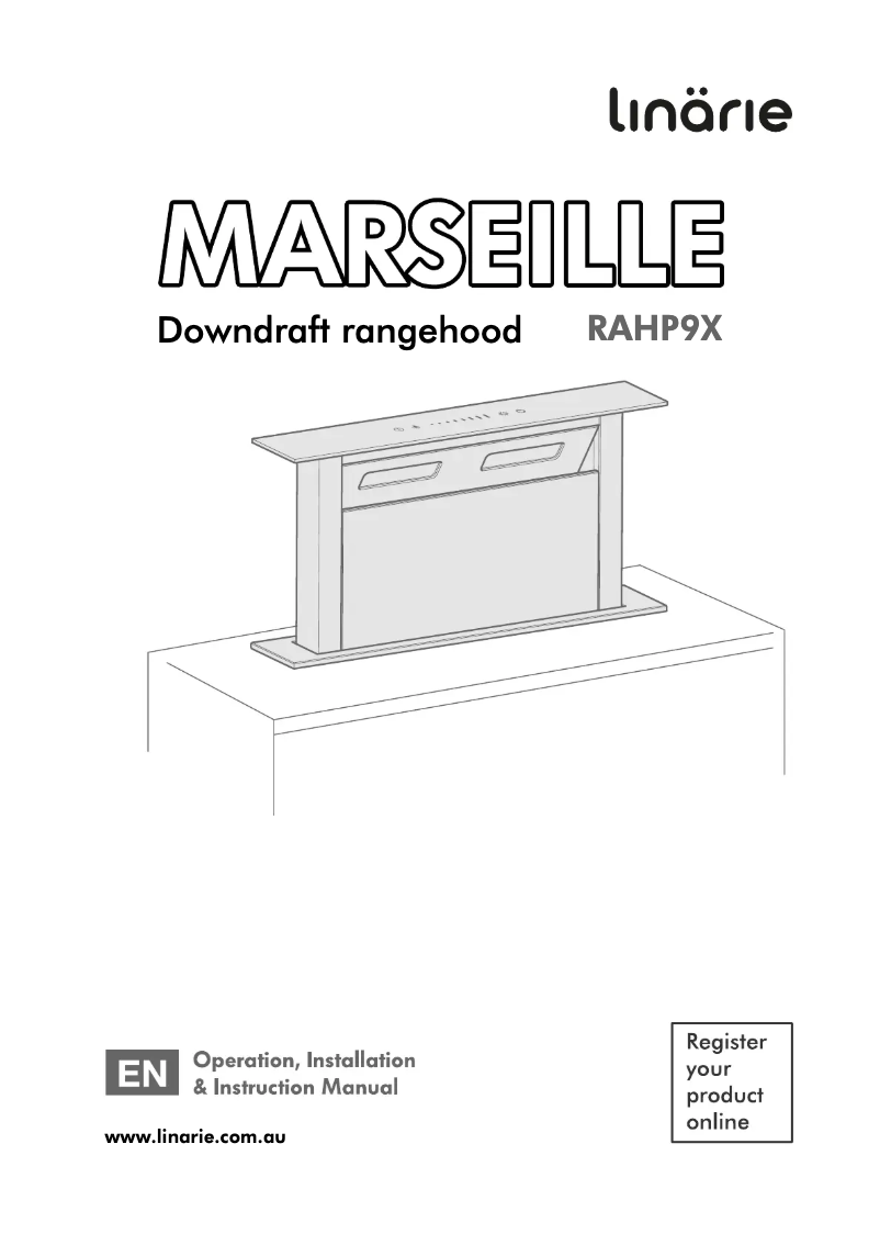 Page 1 de la notice Manuel utilisateur Linarie Marseille RAHP9X