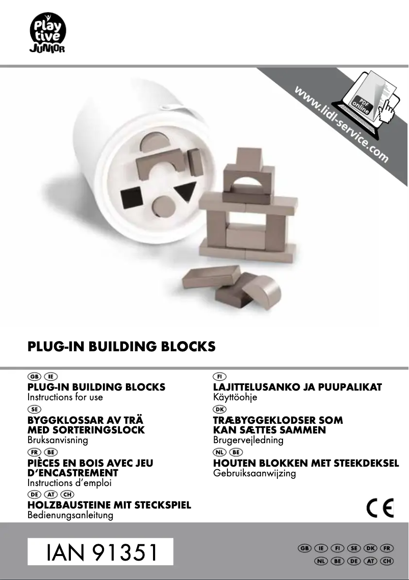 Image de la première page du manuel de l'appareil IAN 91351