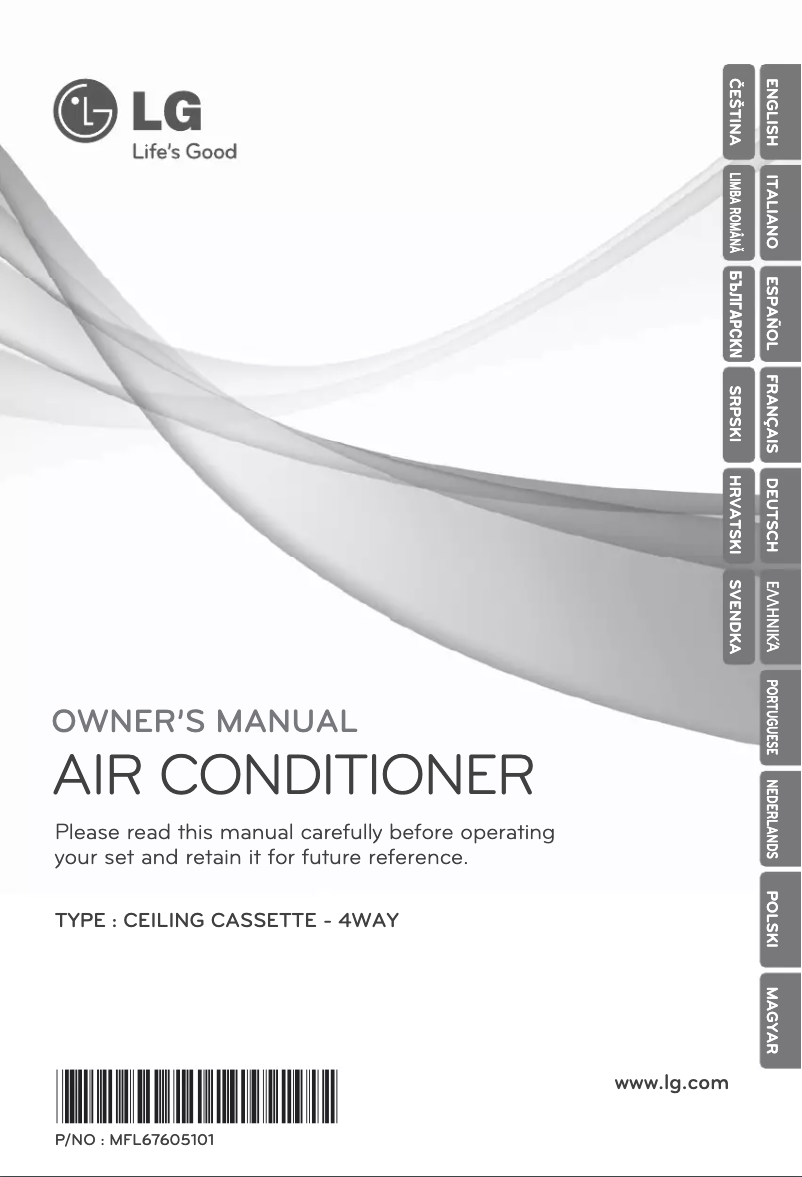 Page n°1 - Manuel utilisateur LG ARNU07GTEC2