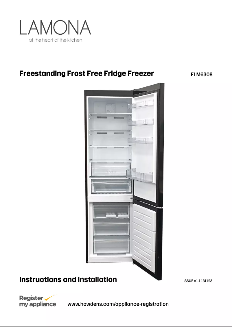 Page n°1 - Manuel utilisateur Lamona FLM6308