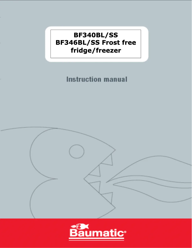 Page n°1 - Manuel utilisateur Baumatic BF346