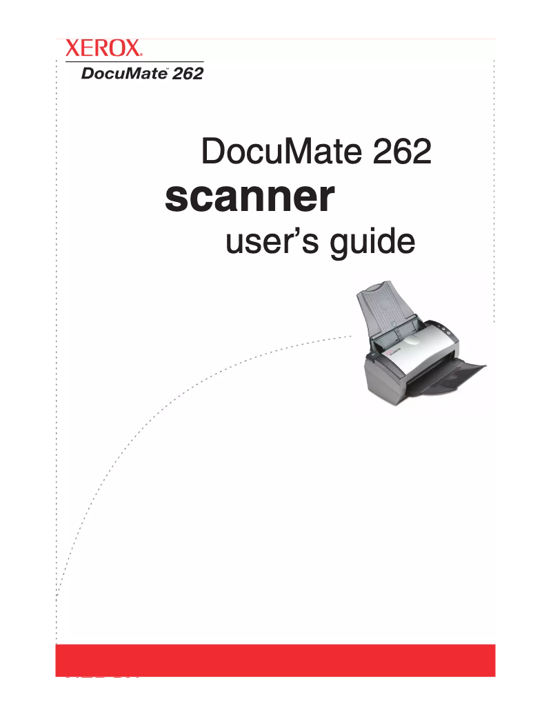 Page n°1 - Manuel utilisateur Xerox Documate 262