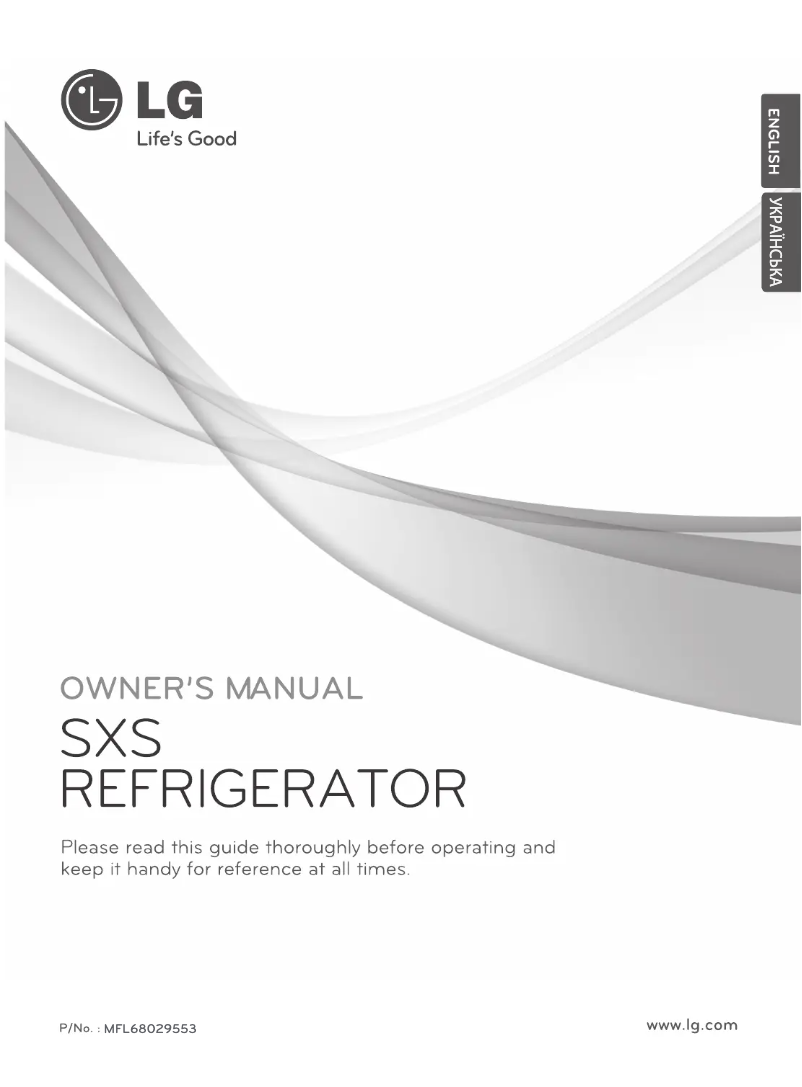 Page n°1 - Manuel utilisateur LG GC-M237JGKR