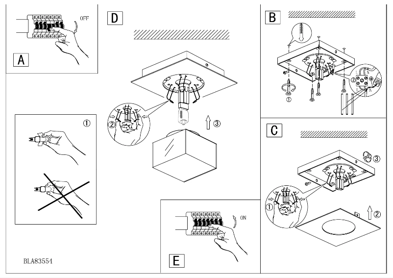Image de la première page du manuel de l'appareil Bloc
