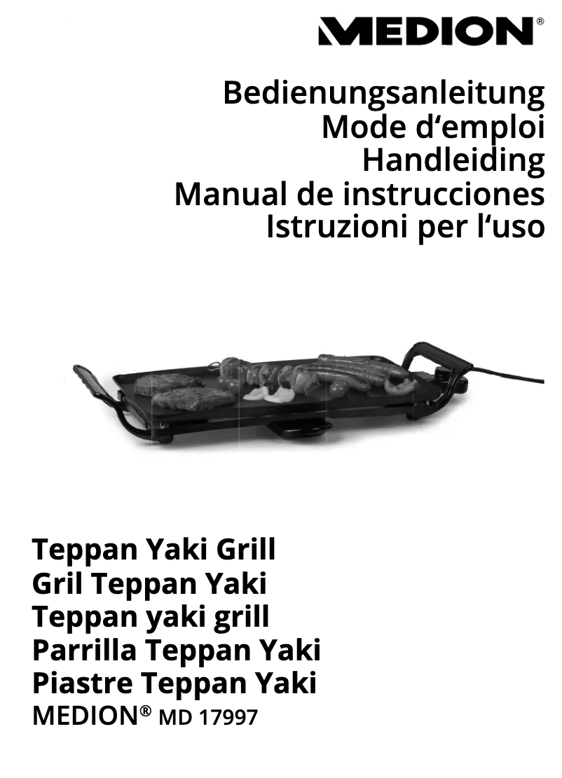 Page n°1 - Manuel utilisateur Medion MD 17997