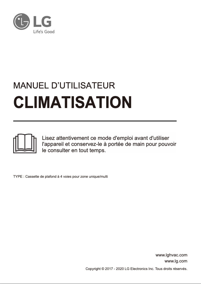 Image de la première page du manuel de l'appareil LCN369HV