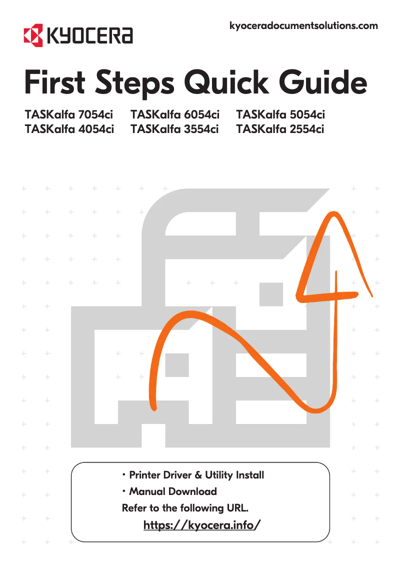 Page 1 de la notice Manuel utilisateur Kyocera TASKalfa 4054ci