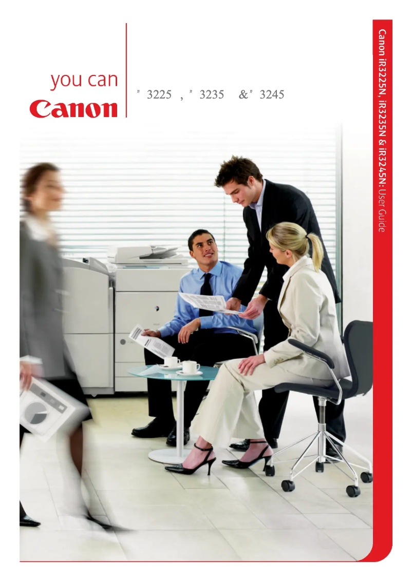 Page 1 de la notice Manuel utilisateur Canon iR3235N