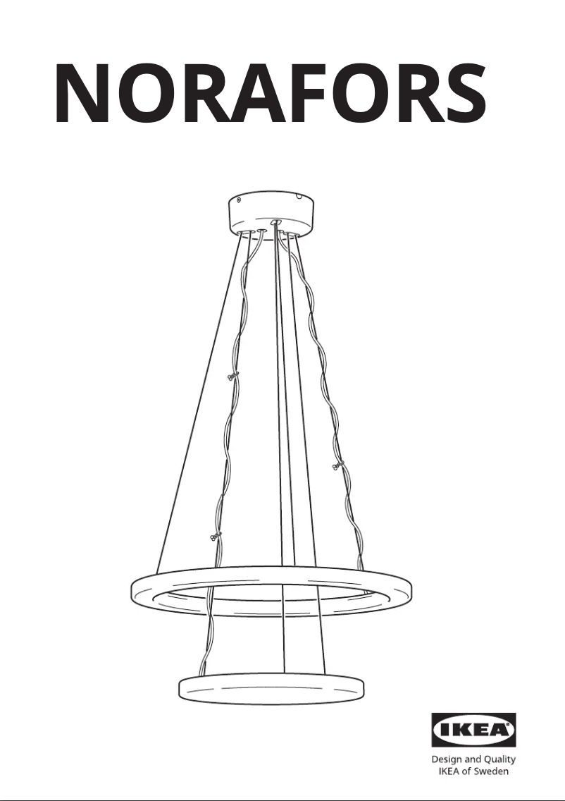 Image de la première page du manuel de l'appareil NORAFORS 705.498.59