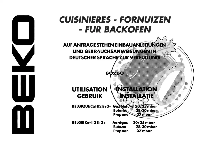 Page n°1 - Manuel utilisateur Beko CM61010