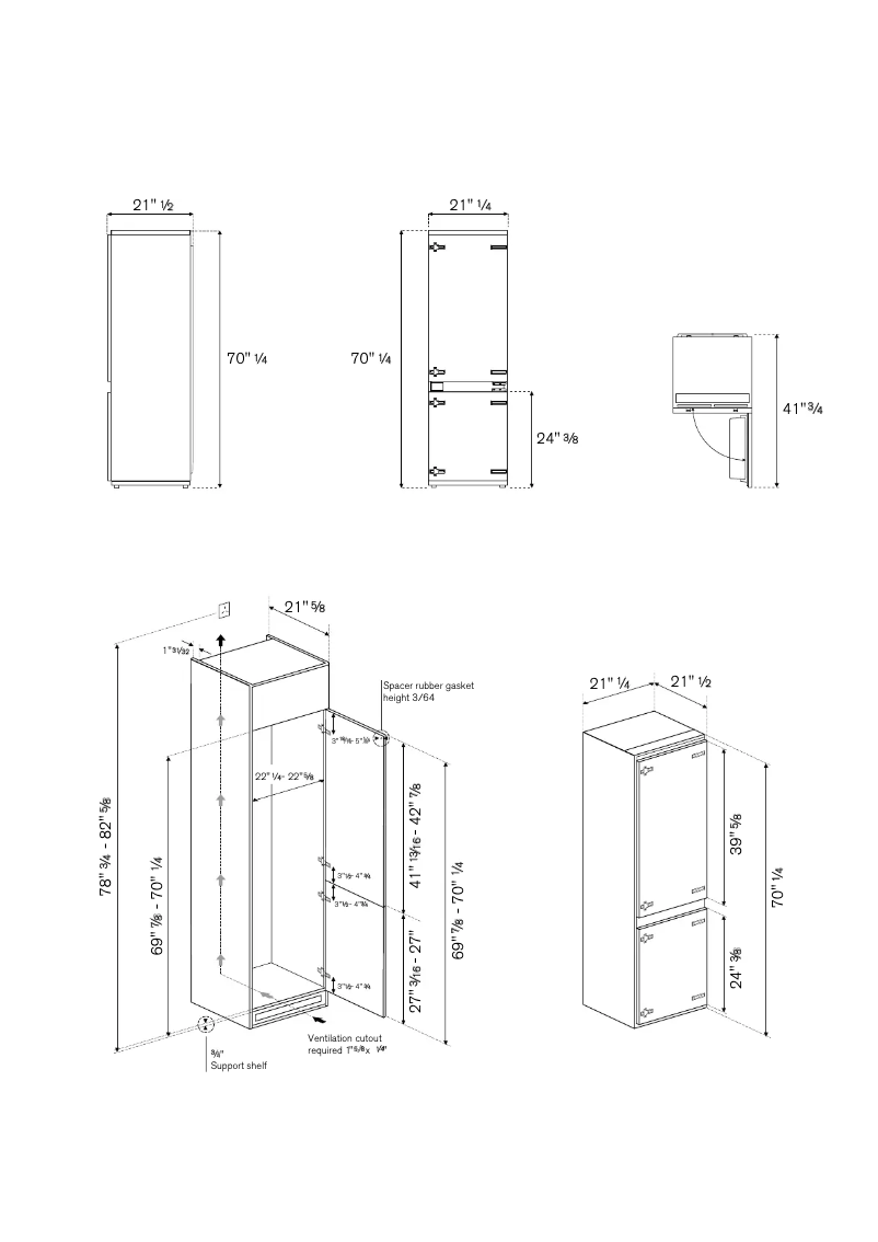 Image de la première page du manuel de l'appareil REF24PR