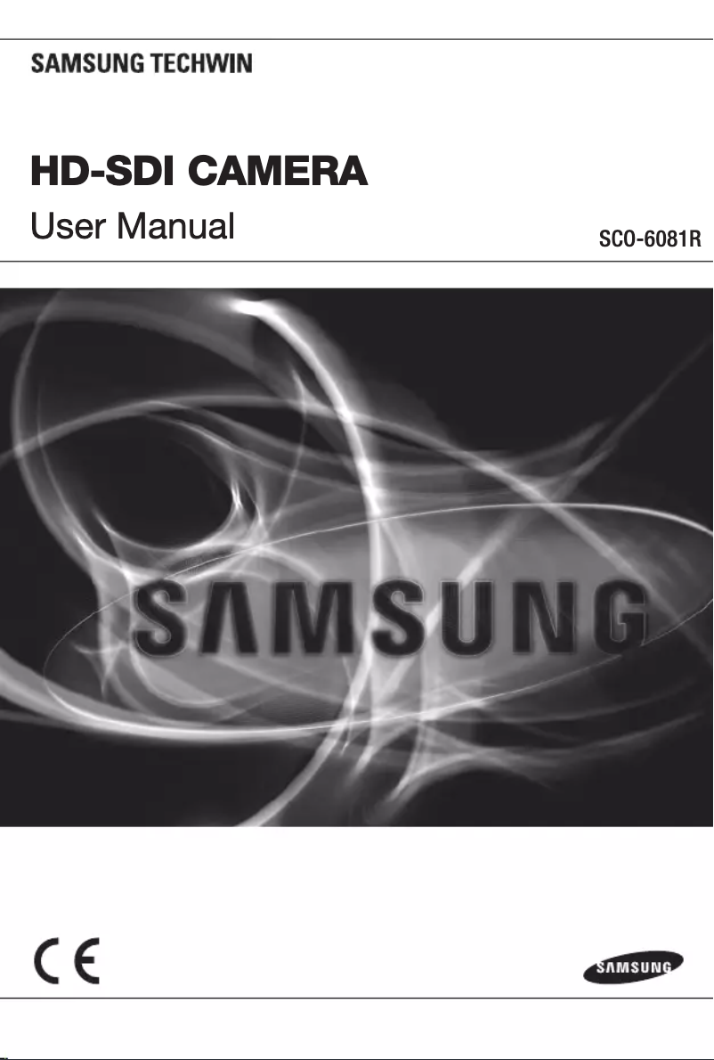 Page n°1 - Manuel utilisateur Hanwha SCO-6081R