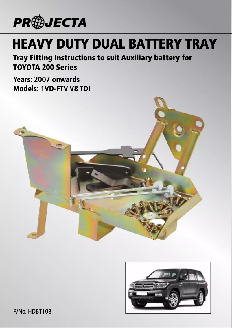 Imagen de la primera página del manual del dispositivo HDBT108