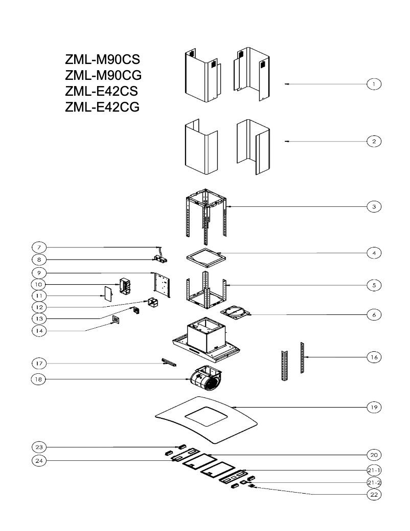 Image de la première page du manuel de l'appareil ZMLM90CG