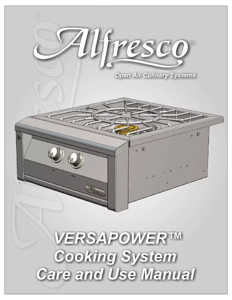 Page n°1 - Manuel utilisateur Alfresco Versa Power AXEVP