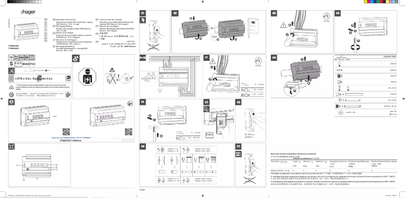 Image de la première page du manuel de l'appareil TYMS620D