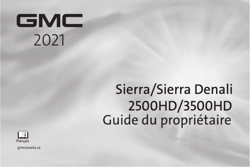 Page 1 de la notice Manuel utilisateur GMC Sierra (2021)